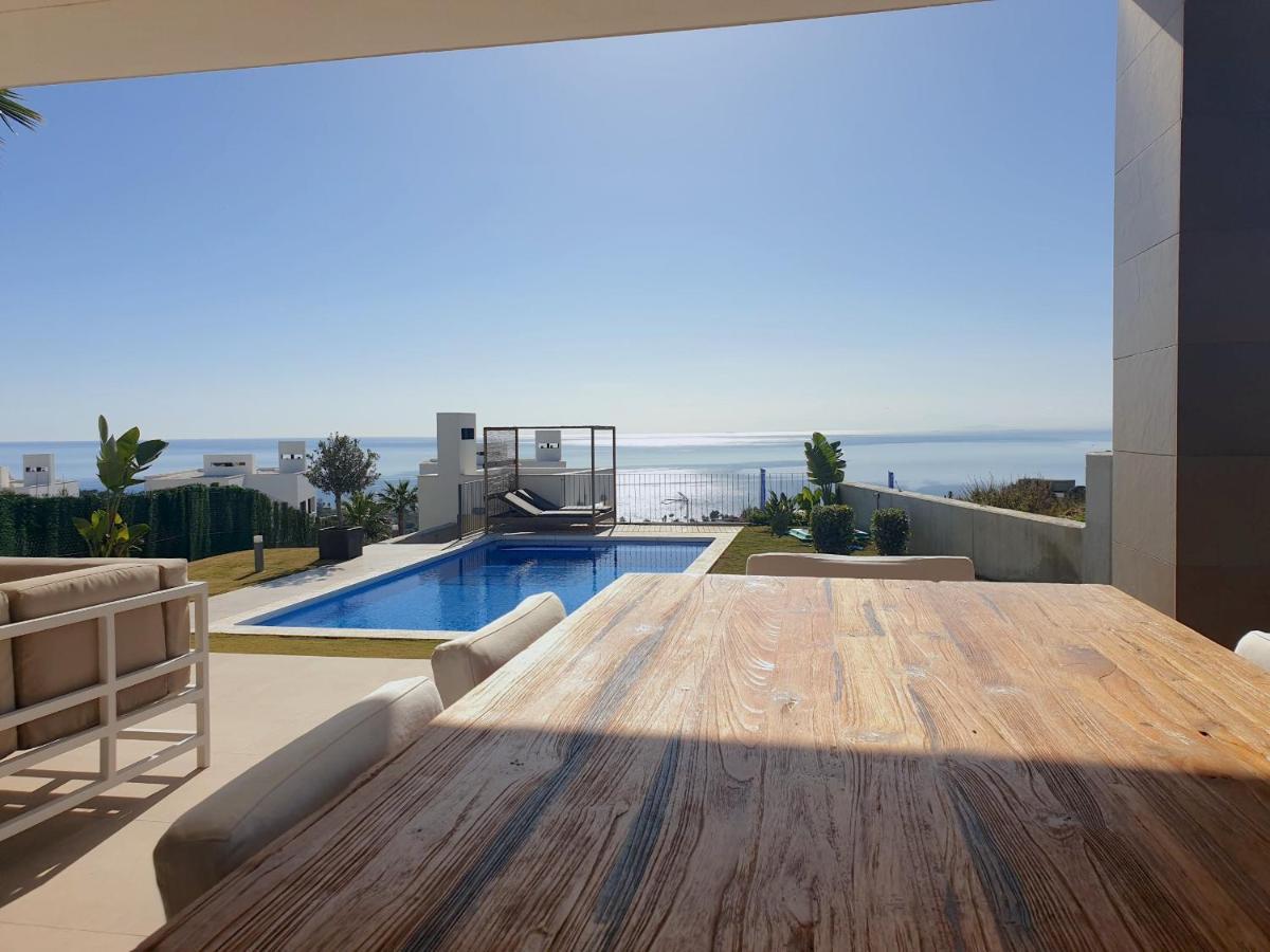 2260-Luxury Villa With Private Pool And Seaview Manilva Exterior photo